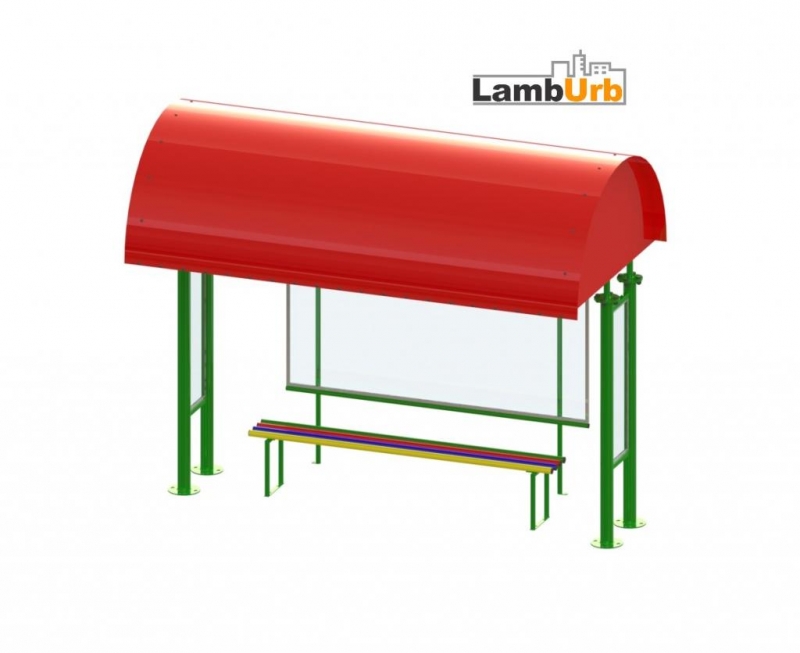 ABRIGO DE ÔNIBUS PREMIUM 4L